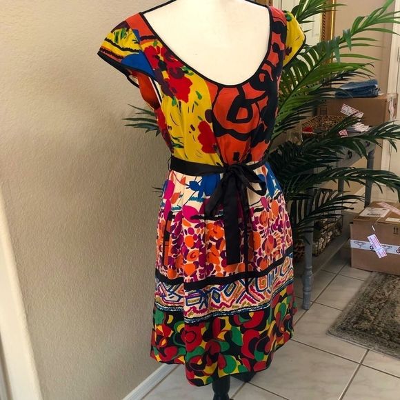 Moulinette Soeurs Dresses & Skirts - Anthro Moulinette Soeurs Silk Dress